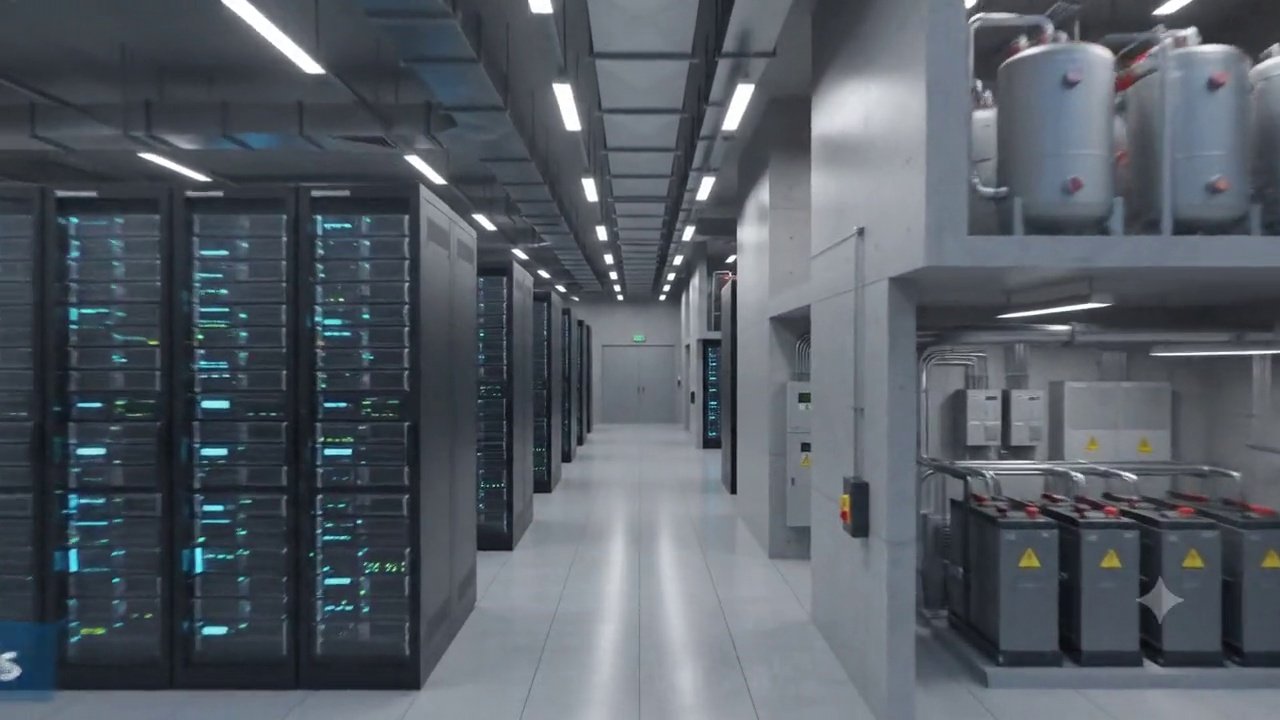 Underground AI server halls